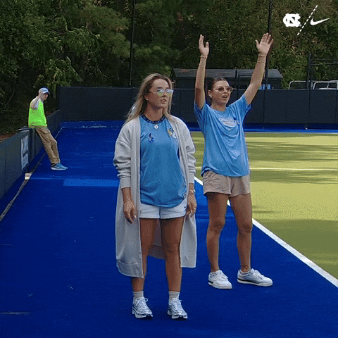High Five University Of North Carolina GIF by UNC Tar Heels