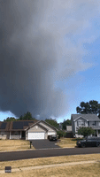 Smoke Shrouds Sky Over Illinois as Chemtool Plant Burns