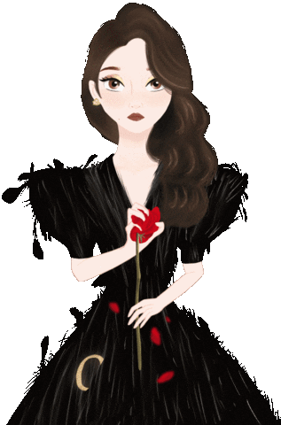 Fashion Illustration Sticker