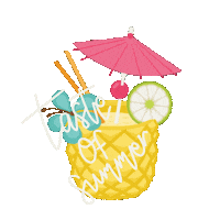 Cute Pineapple Sticker