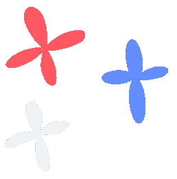 Rainbow Flower Sticker