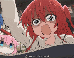 Fall Bocchi GIF