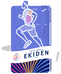 Run Running Sticker by ASICS