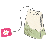 Tea Bag Sticker by Art Gallery Fabrics