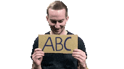 Surprised Abc Sticker by Echo Hawks