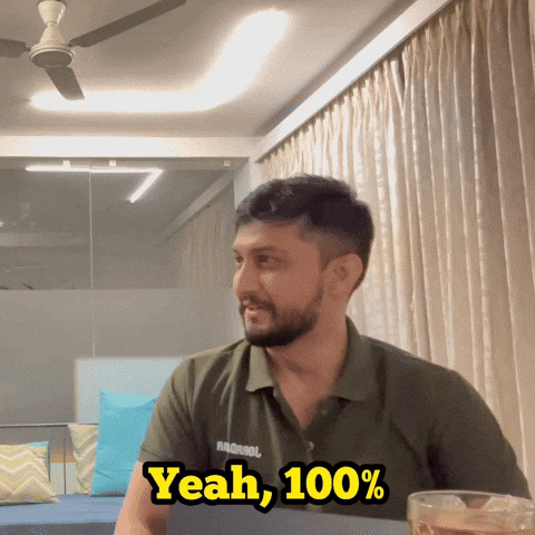 Yes GIF by Digital Pratik