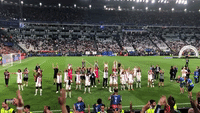 Lyon Celebrate Women's Champions League Win