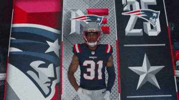 Cant Hear You Get Up GIF by New England Patriots