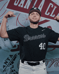 Bronco Baseball GIF by Santa Clara Broncos