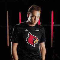 Track Field Go Cards GIF by Louisville Cardinals