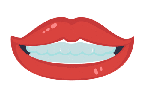 Mouth Smile Sticker by Orthodontic Associates