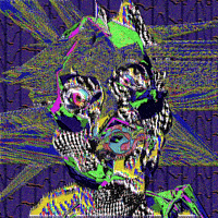 Glitch Mask GIF by davidvnun