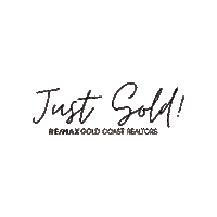 Justsold Sticker by REMAX Gold Goast