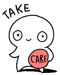 Take Care Reaction Sticker by Mr. LeftHand
