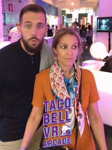 vrarcade GIF by Taco Bell VR Arcade