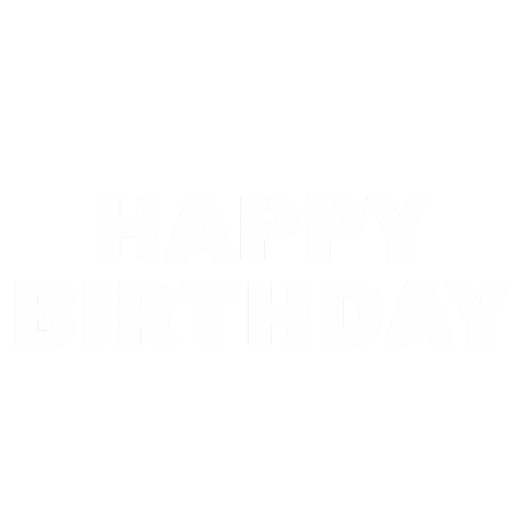 Happy Birthday Sticker
