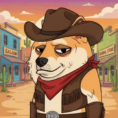 Tired Wild West GIF by Doge Pound