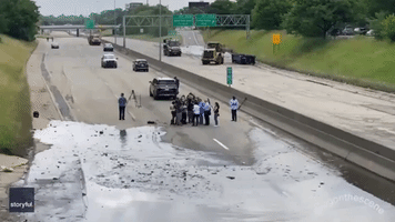 Detroit Highway Flooded as State of Emergency Declared
