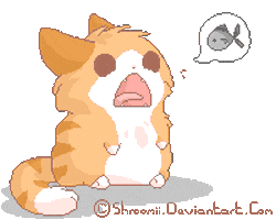 hungry Sticker