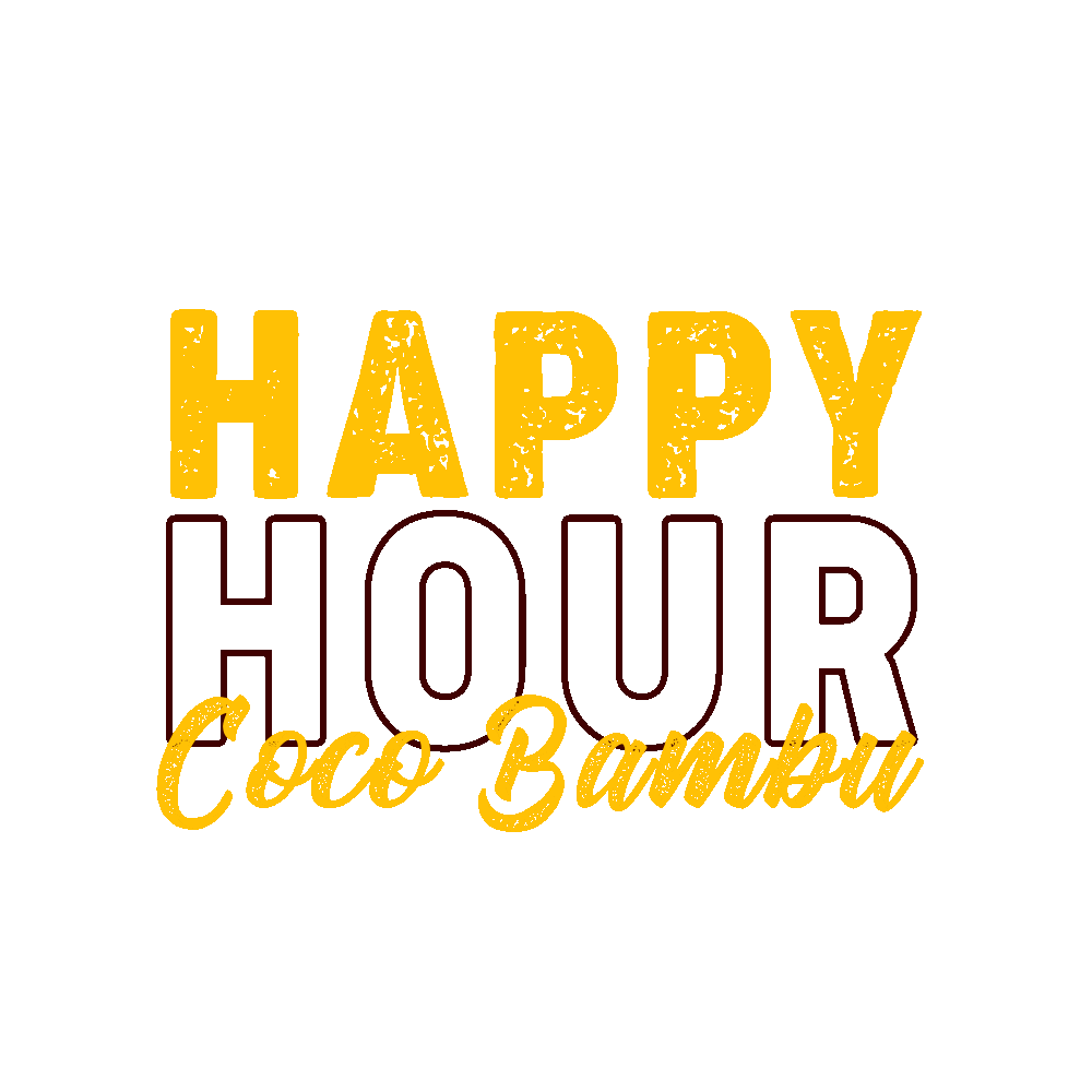 Happy Hour Sticker by Coco Bambu Oficial