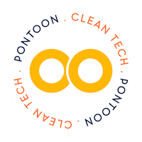 pontooncleantech energia solar carbon clean energy solar energy Sticker