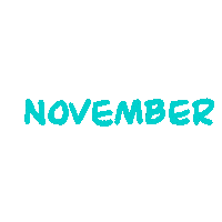 November Monat Sticker