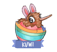 New Zealand Bunny Sticker