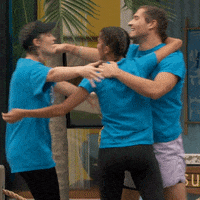 Happy Group Hug GIF by Big Brother