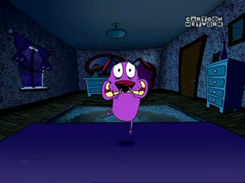 courage the cowardly dog childhood network GIF