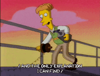 Excited Season 8 GIF by The Simpsons