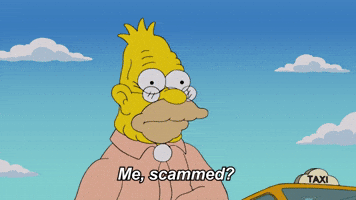 Grampa, Scammed? | Season 33 Ep. 2 | THE SIMPSONS
