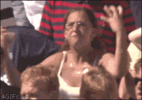 Angry Fan GIF