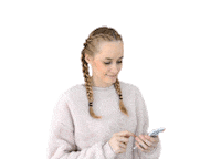 girl insta Sticker by shapefruit