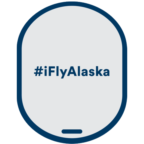 Sticker by Alaska Airlines