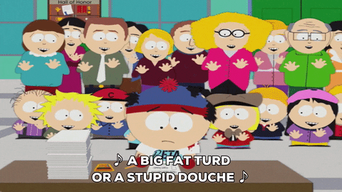 stan marsh singing GIF by South Park 