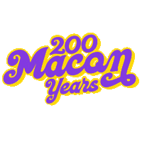 Macon Georgia Spinning Sticker by Visit Macon