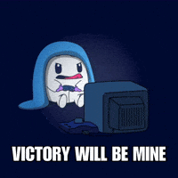 Staying Up Late Video Game GIF by Magic Eden
