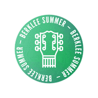 Berklee College Of Music Guitar Sticker by Berklee Summer Programs
