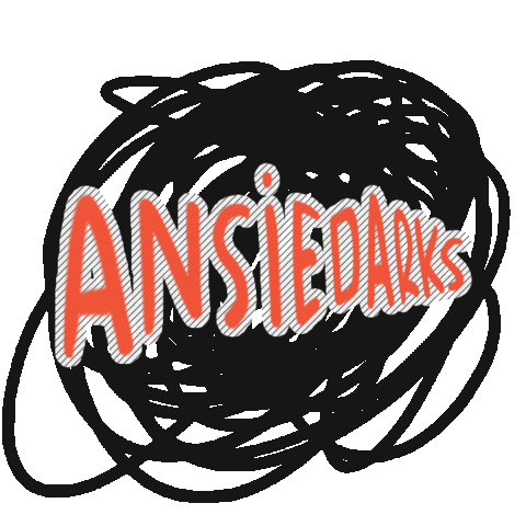 Anxiety Malvioleta Sticker by violeta.exa