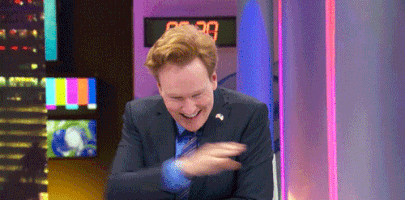 conan obrien laughing GIF by Team Coco