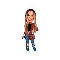Carmem Sticker by melindamodasjeans