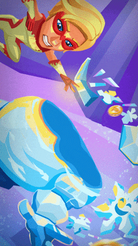 Fight Ice GIF by POP! Slots Casino