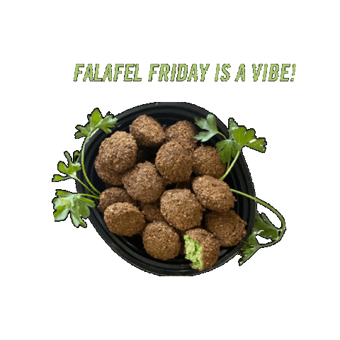 Vibe Hummus Sticker by Falafayette