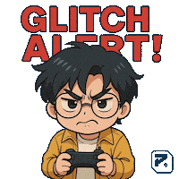 Angry Glitch Sticker by Persona