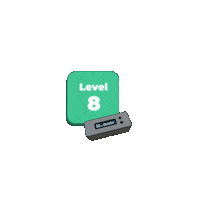 Level Up Sticker by BOWdometer