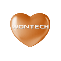 Wontechasia heart wontech wontechbeauty Sticker