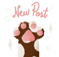 Paw Nuevopost Sticker