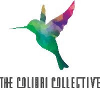 Flying Humming Bird Sticker by The Colibri Collective