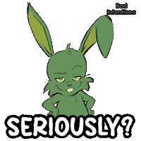 For Real Seriously Sticker by VeeFriends