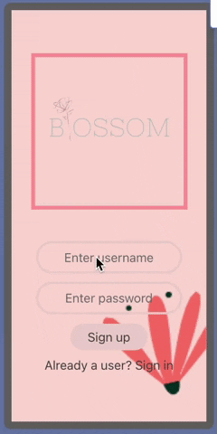blossom_app giphygifmaker GIF